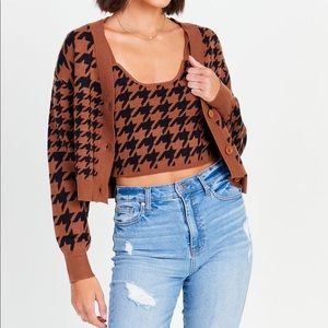 Janice Cardigan Sweater Set